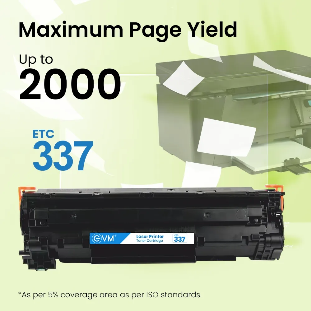 EVM Compatible Laser Cartridge FOR CANON 337 view 3